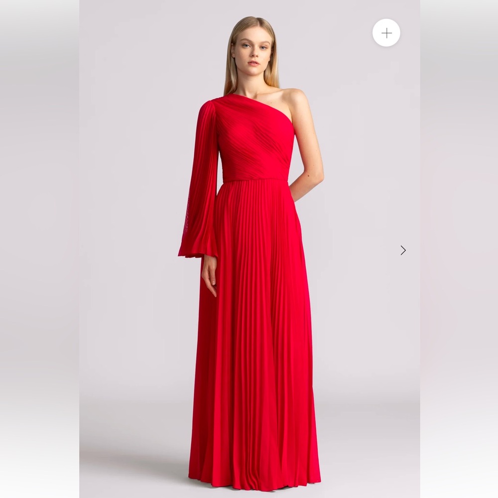 Elegant Red Evening Gown